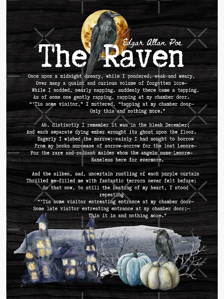 Is The Raven a gothic or horror poem?