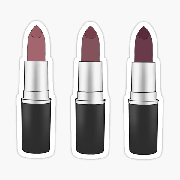 Aperçu de l'œuvre Rouge à lèvres mauve créée et vendue par Zezeye.