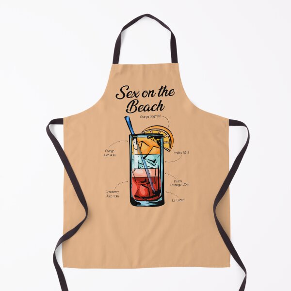 Item preview, Sex On The Beach Cocktail Recipe designed and sold by HuckleberryArts.