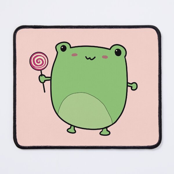 Item preview, Kawaii Baby Froggy With a Lollipop designed and sold by GrimButterfly.