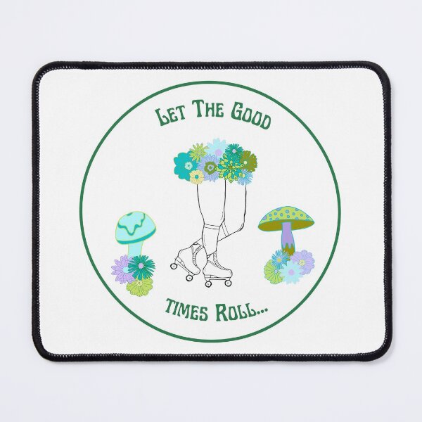 Item preview, Rollerskater - Let the good times roll designed and sold by GoldenGoodsCo.