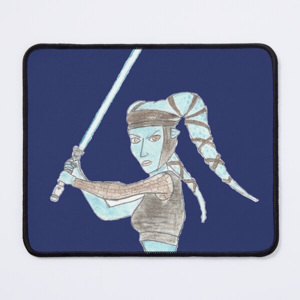 Item preview, Watercolour Aayla Secura designed and sold by Old Soul Imagination .
