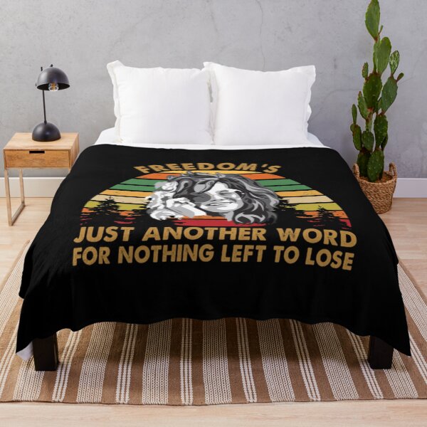 Item preview, Janis Arts Joplin Vintage - Freedoms Just Another Word for nothing left to lose designed and sold by JaakkoKaralah.