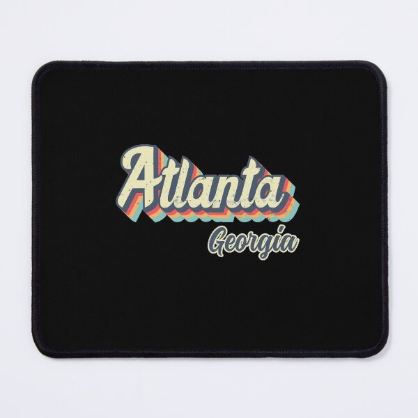 Item preview, Atlanta city Georgia Retro Vintage 70s rainbow designed and sold by Teelogic.