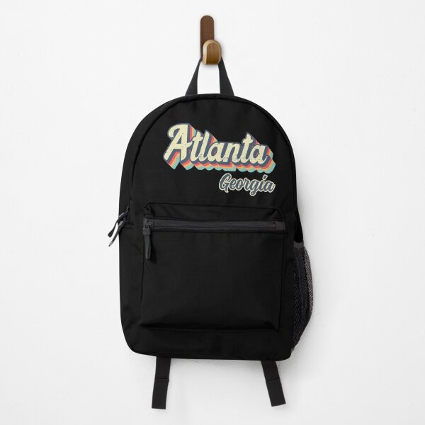 Item preview, Atlanta city Georgia Retro Vintage 70s rainbow designed and sold by Teelogic.