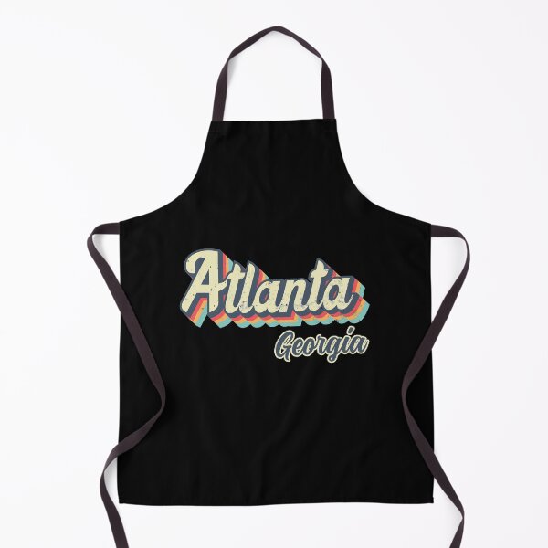 Item preview, Atlanta city Georgia Retro Vintage 70s rainbow designed and sold by Teelogic.