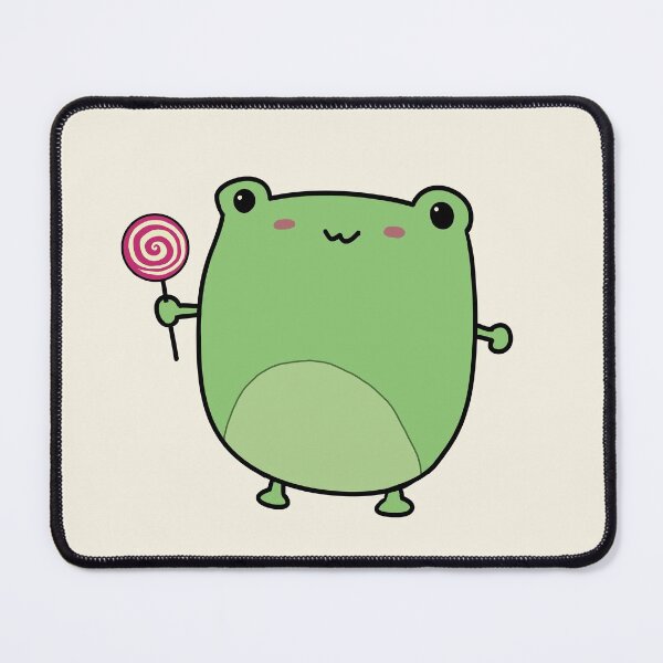 Item preview, Kawaii Baby Froggy With a Lollipop designed and sold by GrimButterfly.