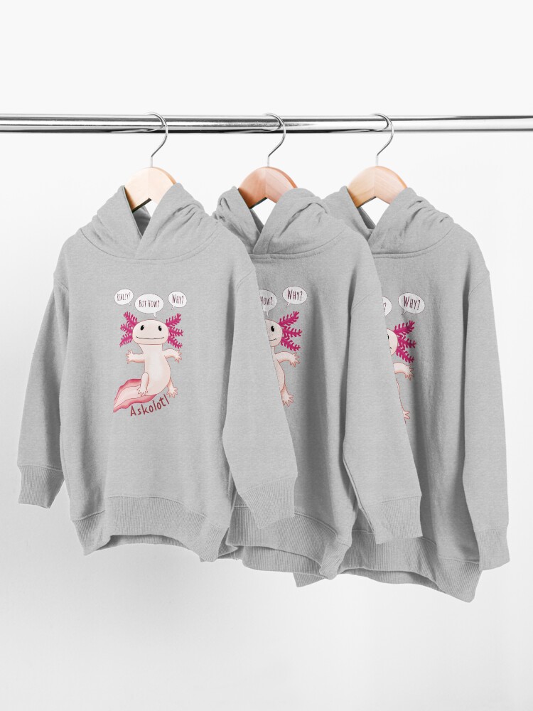 Alternate view of Askolotl Toddler Pullover Hoodie