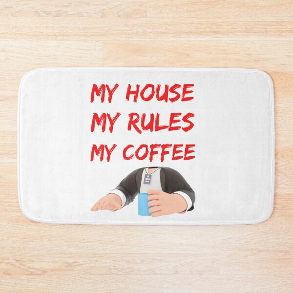 Item preview, Knives Out My House My Rules My Coffee Funny Sayings  designed and sold by chetan786.