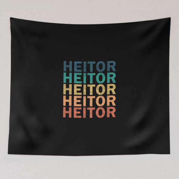 Item preview, Heitor Name T Shirt - Heitor Vintage Retro Heitor Name Gift Item Tee designed and sold by choonhoven.