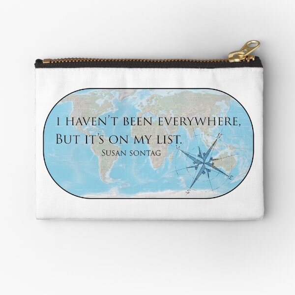 Item preview, I haven't been everywhere, but it's on my list. designed and sold by NewNomads.