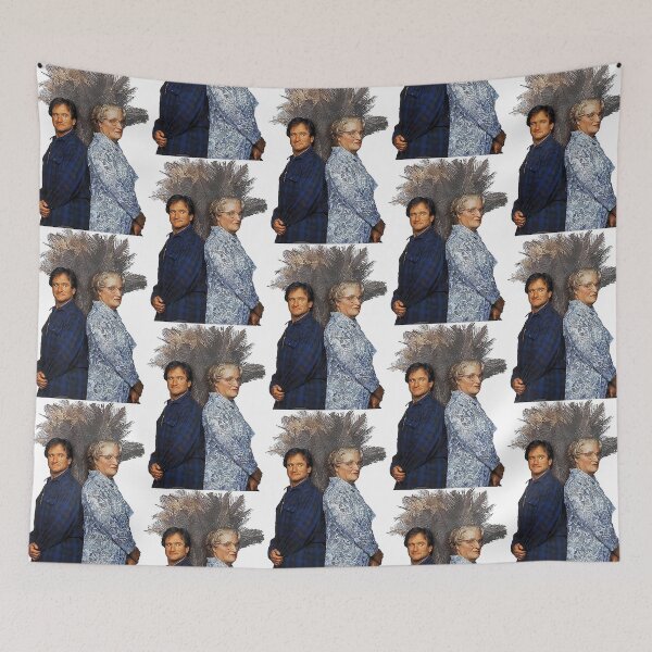 Item preview, Robin Williams Mrs Doubtfire Funny Poster designed and sold by LeoChambera.