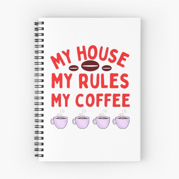 Item preview, Knives Out My House My Rules My Coffee Funny Sayings  designed and sold by chetan786.
