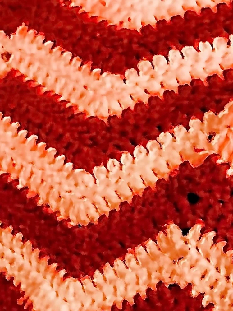 Thumbnail 4 of 4, iPhone Case, Ruby Ribbed designed and sold by RayPassionDesigns.