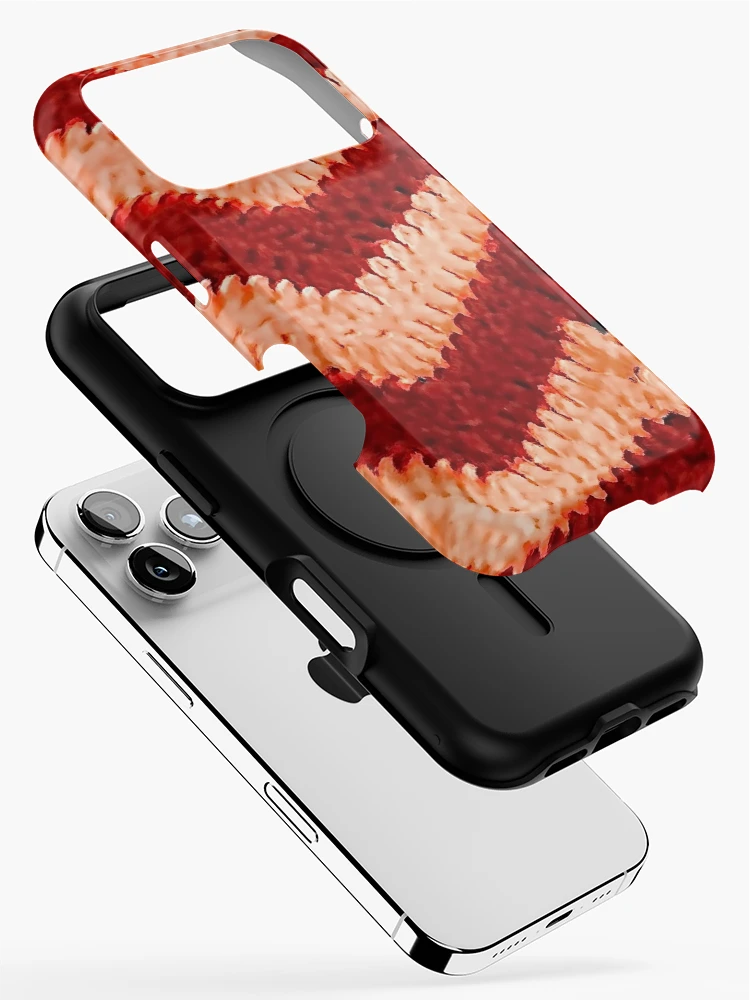 Thumbnail 2 of 4, iPhone Case, Ruby Ribbed designed and sold by RayPassionDesigns.
