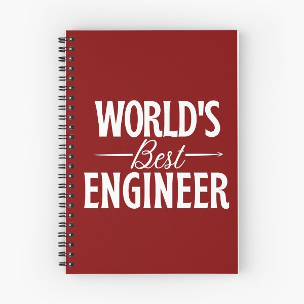 Item preview, Worlds best engineer - engineer gift (white/grey) designed and sold by PickaSticka.