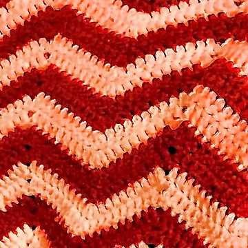 Artwork thumbnail, Ruby Ribbed  by RayPassionDesigns
