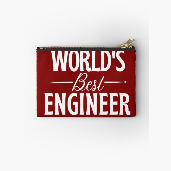 Item preview, Worlds best engineer - engineer gift (white/grey) designed and sold by PickaSticka.