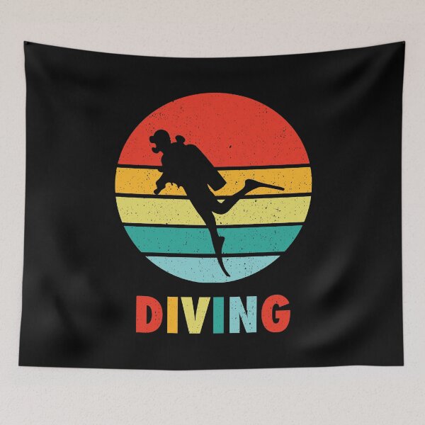 Item preview, Scuba Diving Under Water Diver Dive designed and sold by Blok45.