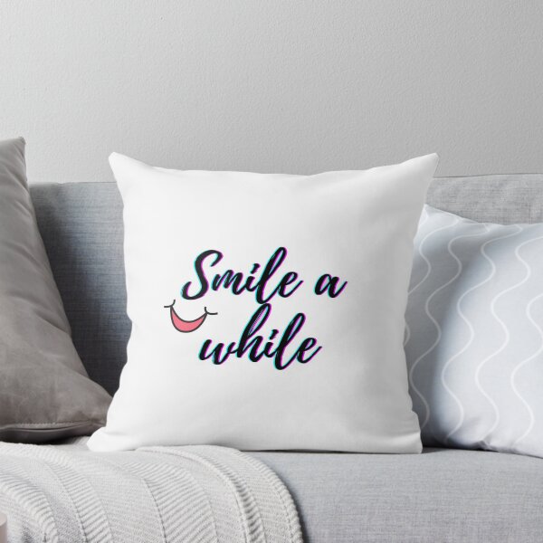 Item preview, Smile a while text  designed and sold by Maniiiishaaa.