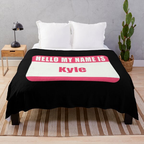Item preview, Hello My Name is Kyle Name Tag designed and sold by Cafecreative.