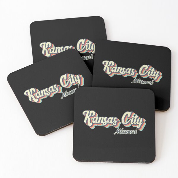 Item preview, Kansas City Missouri Retro Vintage 70s rainbow designed and sold by Teelogic.