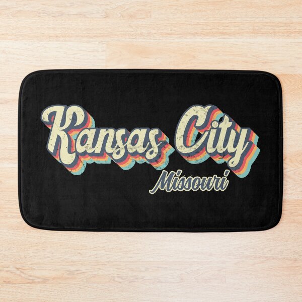 Item preview, Kansas City Missouri Retro Vintage 70s rainbow designed and sold by Teelogic.