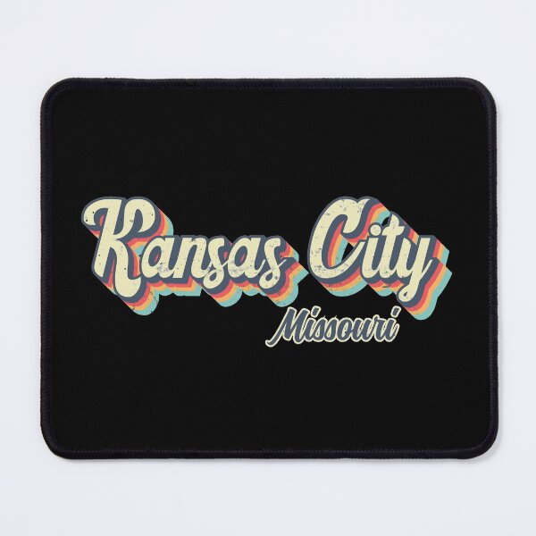 Item preview, Kansas City Missouri Retro Vintage 70s rainbow designed and sold by Teelogic.