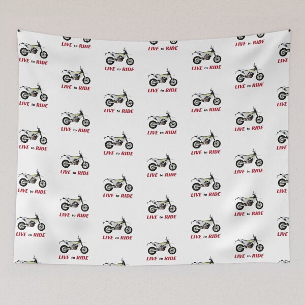 Item preview, Motorcycle Husqvarna 701 quote Live To Ride designed and sold by WiredDesigns.