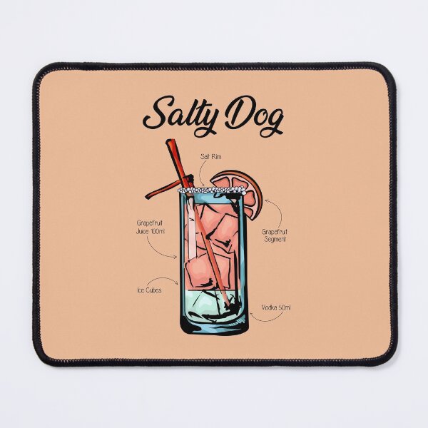 Item preview, Salty Dog Cocktail Recipe designed and sold by HuckleberryArts.