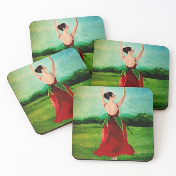Item preview, Dancer in a red dress designed and sold by Design4uStudio.