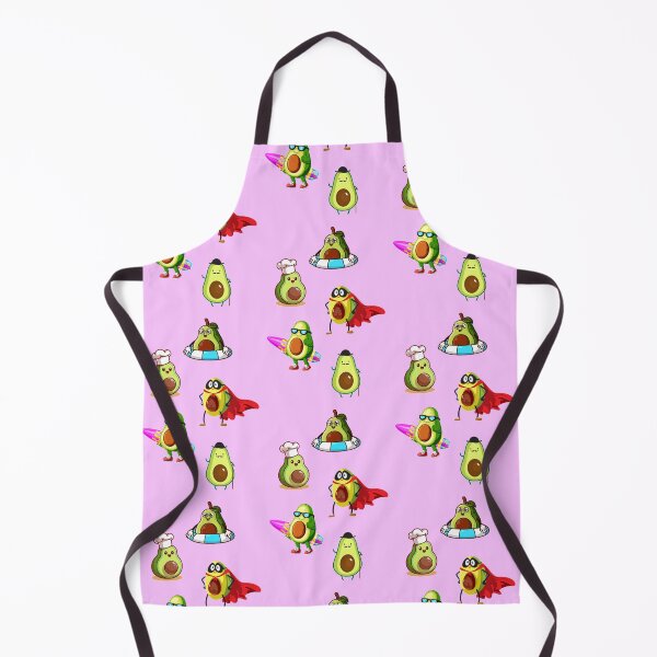 Item preview, funny avocado sticker pack pink designed and sold by Alessandro Portavoce.