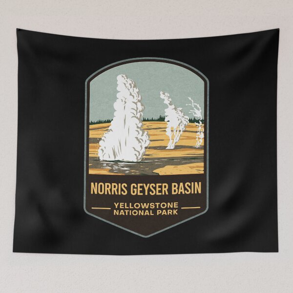 Item preview, Norris Geyser Basin Yellowstone National Park designed and sold by JordanHolmes.