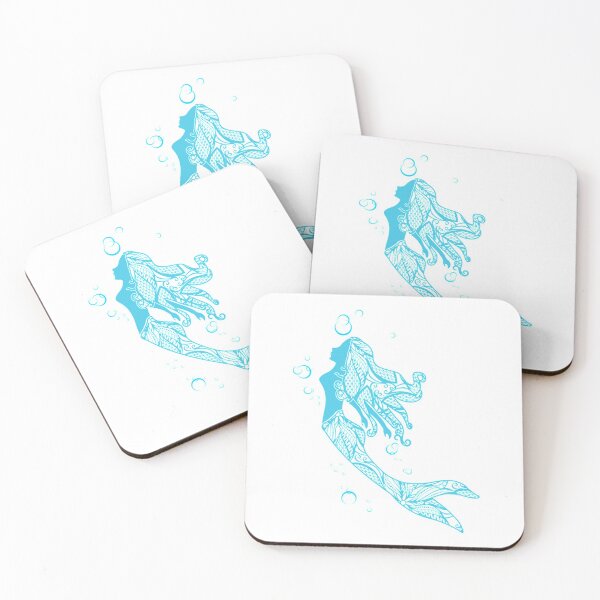 Item preview, Mermaid with bubbles  designed and sold by Darren Wilkes.