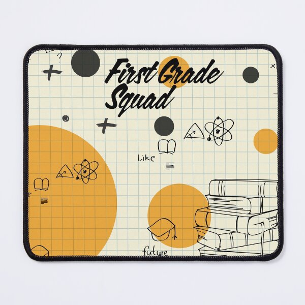 Item preview, First Grade Squad, 1st Grade Teachers Dream Team,Hello 1st Grade Pattern | designed and sold by Boom-llqb.