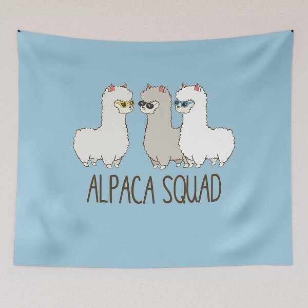 Item preview, Alpaca Squad- Funny, Cute Alpaca Fan Gift designed and sold by DreamyPanda.