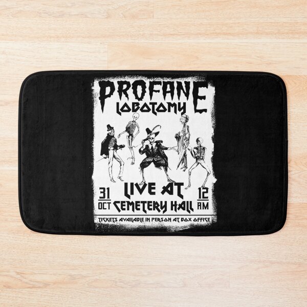 Item preview, Profane Lobotomy Death Metal Concert Poster Halloween designed and sold by 99vectors.