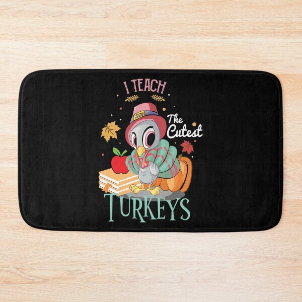 Item preview,  I Teach The Cutest Turkeys, Funny Thanksgiving Teacher, women thanksgiving Gift designed and sold by JUSTBEELEGANT.