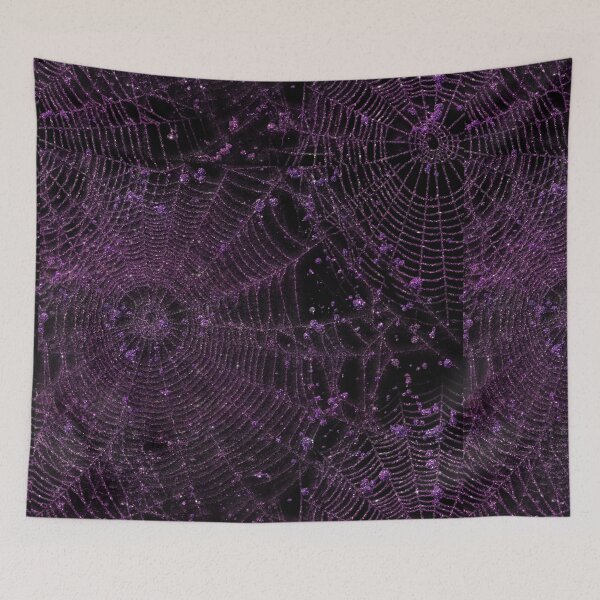 Item preview, Cobwebs Pattern Purple Cobweb designed and sold by Xarah.