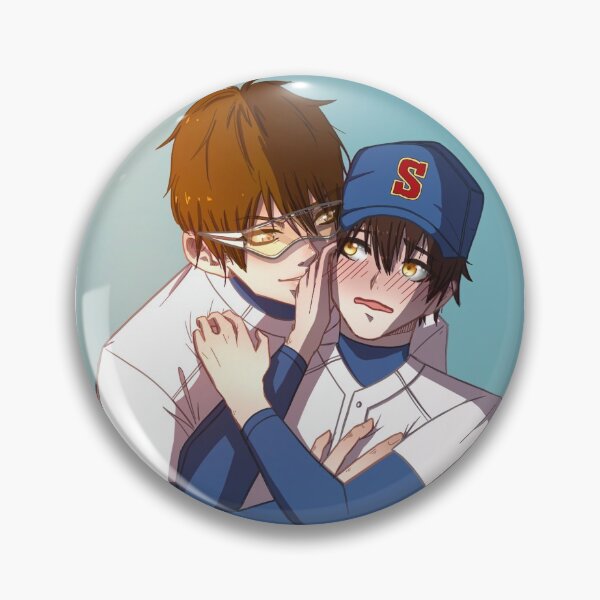 Item preview, Miyuki Kazuya and Sawamura Eijun designed and sold by Anilokin.