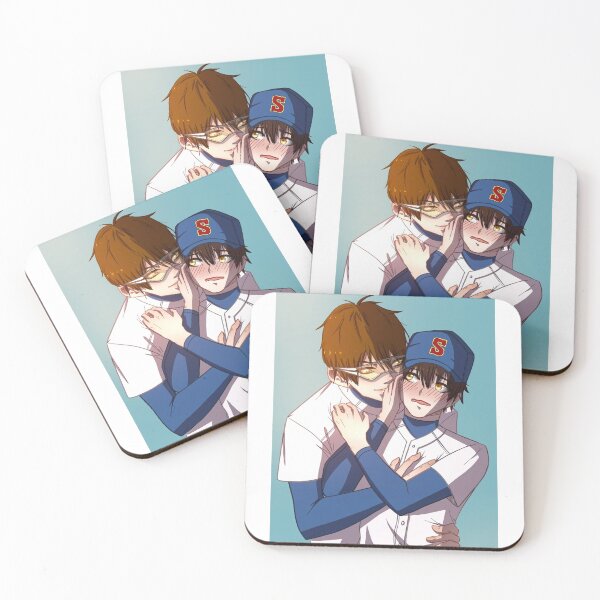 Item preview, Miyuki Kazuya and Sawamura Eijun designed and sold by Anilokin.