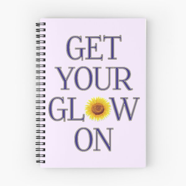 Item preview, Get Your Glow On Sunflower designed and sold by co-stars.