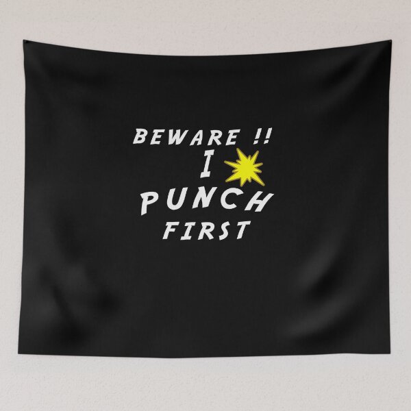 Item preview, Beware I punch first designed and sold by twobillion.