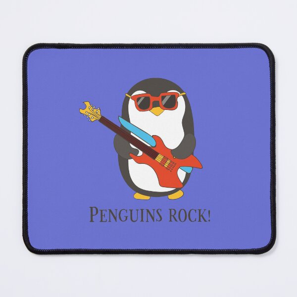 Artikelvorschau, Penguins Rock! Funny Cute Penguin Gift entworfen und verkauft von DreamyPanda.
