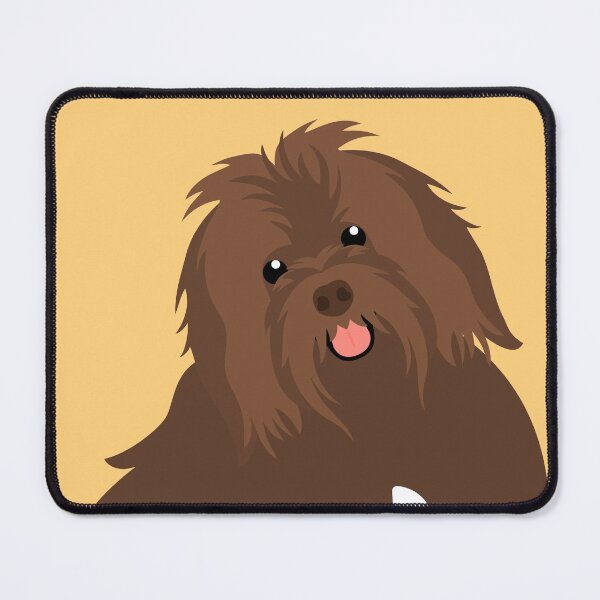 Item preview, Love Chocolate Brown Havanese Dog designed and sold by Lulupainting.