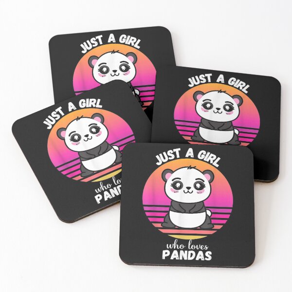 Item preview, Just A Girl Who Loves Pandas Cute Panda Gift For Girls designed and sold by gregorylbond.
