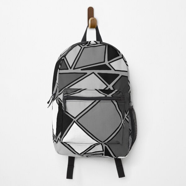 Item preview, Quadrilateral Greyscale Pattern designed and sold by -alanna-.