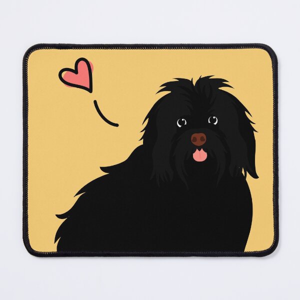 Item preview, Love Black Havanese Dog designed and sold by Lulupainting.