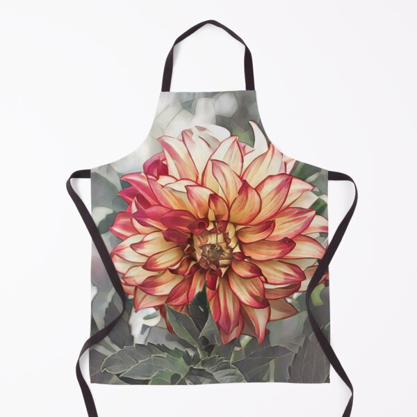 Item preview, Red And Yellow Dahlia Flower designed and sold by Heathermarie321.