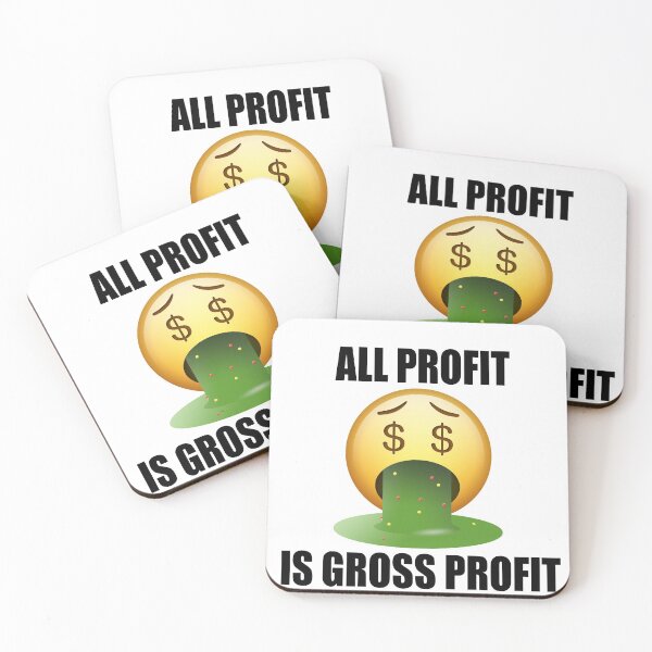 Item preview, All Profit is gross Profit designed and sold by HbFdesign.